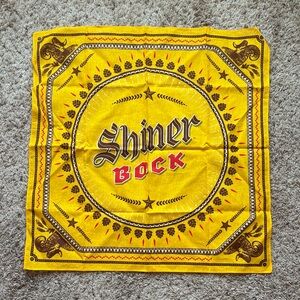Shiner Bock Yellow Bandana